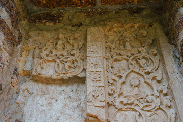 Ancient patterns on the temple walls
PS. public Domain