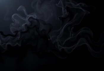 Abstract swirling dark smoke, AMOLED screen-like texture, deep blacks, dripping effect,   ink,  swirling
