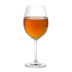 Amber Liquid in Wine Glass: Close-Up Product Photography