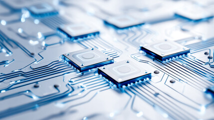 医療用マイクロチップの抽象構造.Generative AI