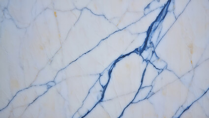 White marble with blue veins and golden accents image