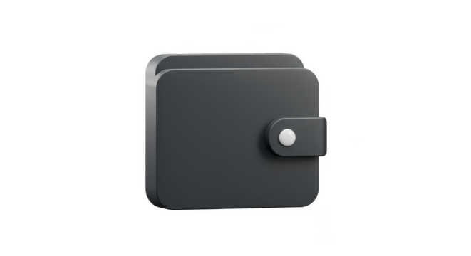 3d Render Wallet for Finance Money Payment Online E Commerce - Powered by Adobe