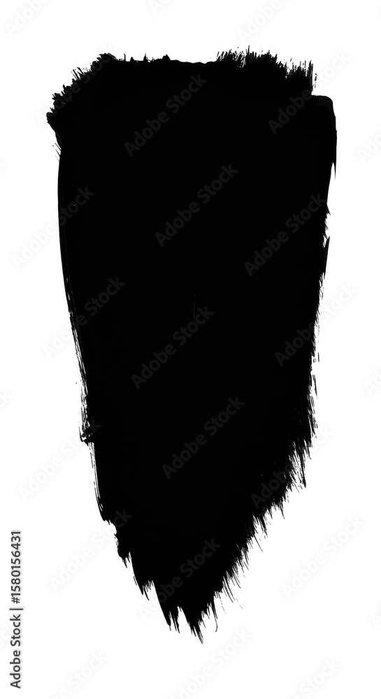 Poster abstract shape outline transparent background isolated design element