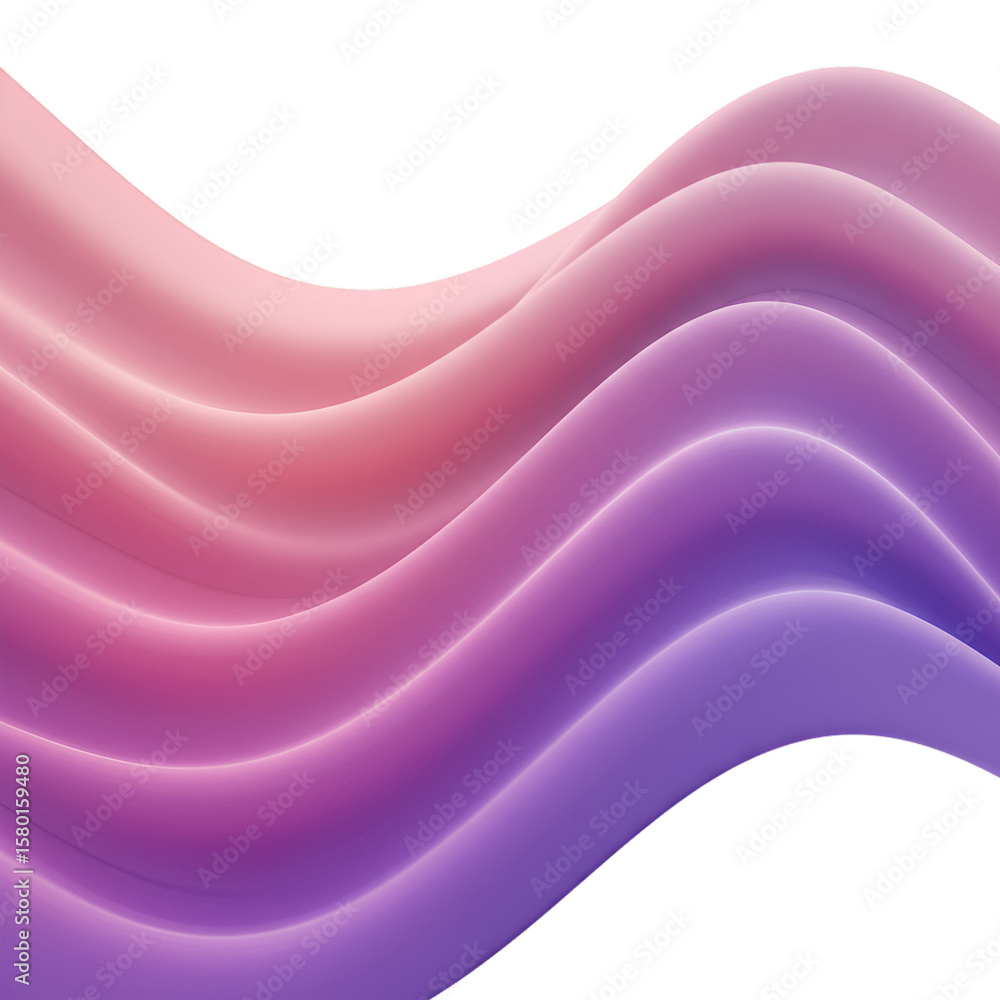 Poster abstract gradient wave illustration background with smooth curves texture