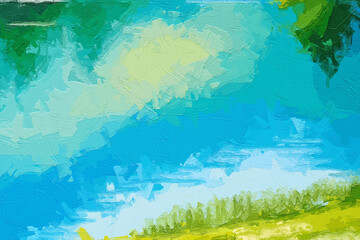 Various oil paintings, flowers, plum blossoms, streams, scenery, swans, chrysanthemums, parrots, fruits, goldfish