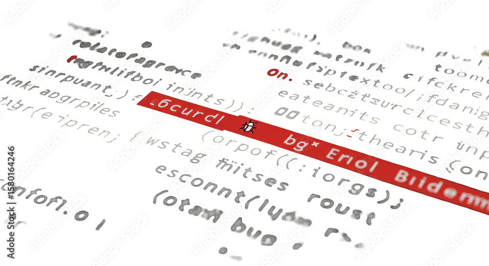 Poster abstract scribble typography graphic design with transparent background