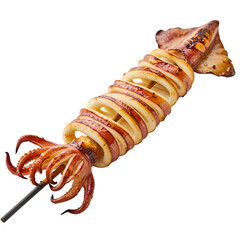 Grilled Squid Skewer: A Culinary Delight