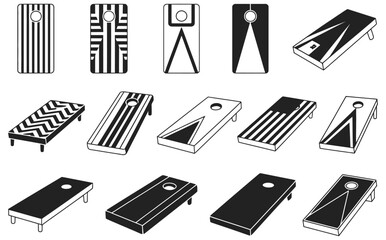 Cornhole boards silhouette, Backyard game silhouette, Corn hole boards bundle, Corn hole silhouette, Corn hole clip art. Corn hol boards silhouette, Backyard game silhouette, Corn hol boards bundle, 

