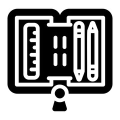 Science Tools Solid icon