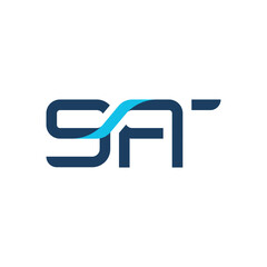 A dark blue logo spelling 