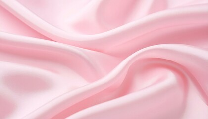 Obraz premium Pink silk fabric texture background soft elegant cloth material design
