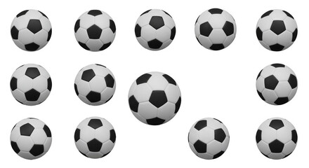 Dynamic Soccer Balls Transparent Background, Sport Team Match Play