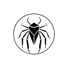 Fototapeta premium Coloring book for kids Beetle vector.