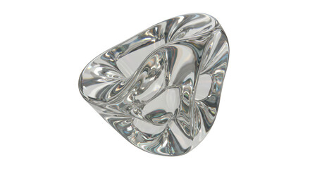 Geometric Abstract Background with Transparent Design and Modern Pattern