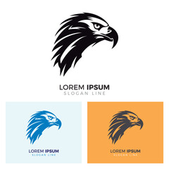 Fototapeta premium Hawk Simple Logo Design.