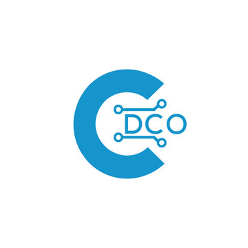 Classic Shield Logo with Stars and DCO Letters &ndash; Premium Badge or Security Brand Identity. DCO Letter Logo.
