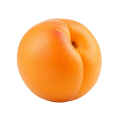 Isolated Apricot Detailed Close Up Sweet Healthy Transparent Background