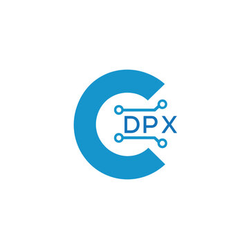 Classic Shield Logo with Stars and Letters &ndash; Premium Badge or Security Brand Identity. DPX Letter Logo.
