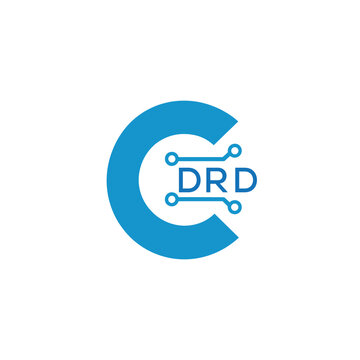 Classic Shield Logo with Stars and DRD Letters &ndash; Premium Badge or Security Brand Identity. DRD Letter Logo.
