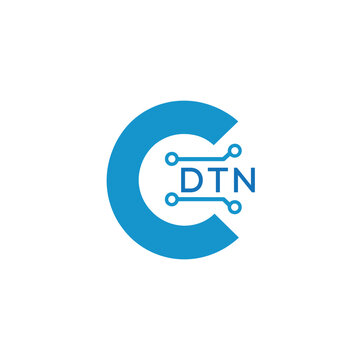 Classic Shield Logo with Stars and DTN Letters &ndash; Premium Badge or Security Brand Identity. DTN Letter Logo.
