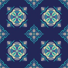 Flower, seamless, pattern ,wallpaper, purple, black background, black, repeat, yellow