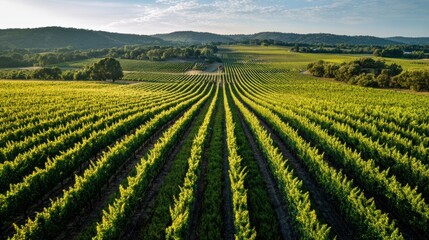 Drone capture of a ski resort with snow-covered trails and cabins