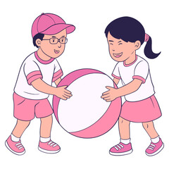 Obraz premium Children Kid School Education illustration Cartoon Digital Drawing