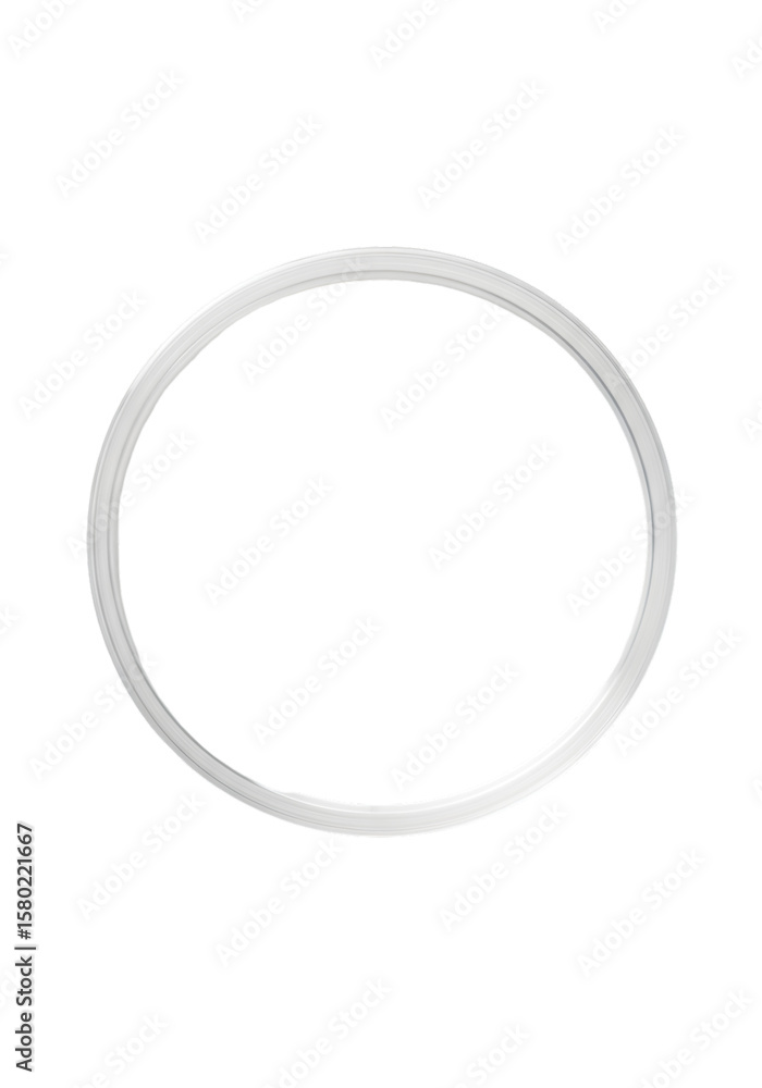 Poster abstract white ring circle frame round border empty shape design