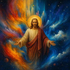 Obraz premium Divine Light of Christ