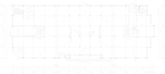 vector illustration of architectural engineering design layout site plan hall hall of modern multi-storey hotel building with elevator