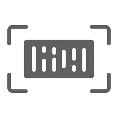 Barcode Glyph Icon