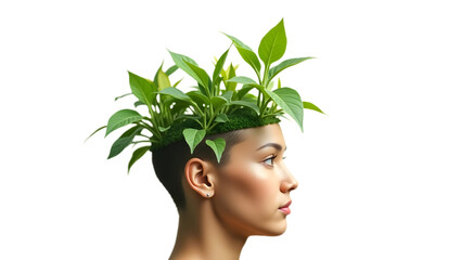 symbolizing eco beauty and nature.
