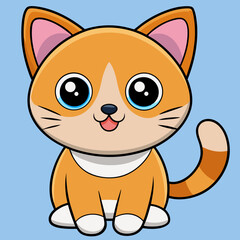 Fototapeta premium cat, cartoon, animal