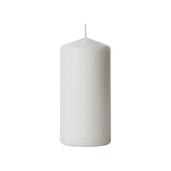  White pillar candle for decoration