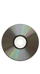 Isolated CD Disc Data on Transparent Background Digital Media