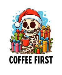 Coffee first