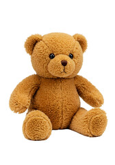 Obraz premium Isolated Plush Teddy Bear Toy with Furry Texture and Soft Comfort