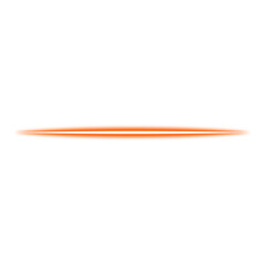 PNG Orange gradient neon line design element