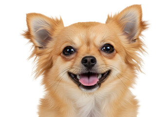Fototapeta premium Cute Dog Portrait Pet Animal Canine Furry Puppy on Transparent Background