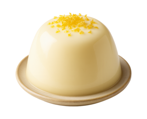 Marzipan rose with delicate pink petals and a contrasting green stem, placed on a white doily.