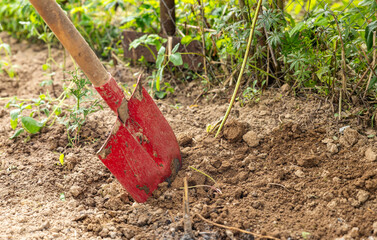 farmer spade soil, digging earth boots, agriculture work cultivation, farm work manual labor...