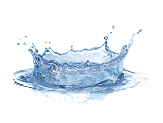 Capturing the fleeting beauty of a water splash frozen in time, a crown-like form reflects purity and motion.