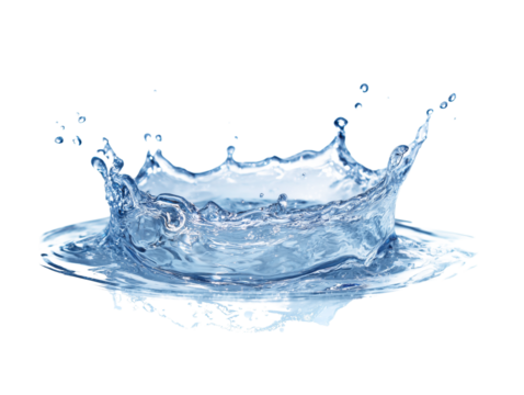 Capturing the fleeting beauty of a water splash frozen in time, a crown-like form reflects purity and motion.