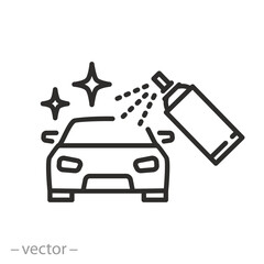 car paint icon, airbrush