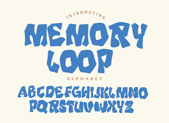 70s retro groovy alphabet letters font and number. Typography decorative fonts vintage concept. Inspirational slogan print with hippie symbols for graphic tee t shirt logo. vector illustration