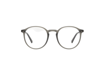 Illustration of Round Frame Glasses in Transparent Background Isolated