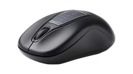 Ergonomic wireless mouse with sleek design for digital workspace efficiency