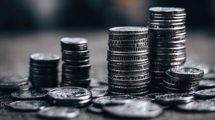 Coins, Savings, Investment, Sales Return