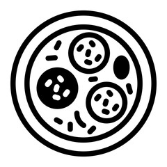 This Meatball soup icon is suitable for Indonesian culture, etc.