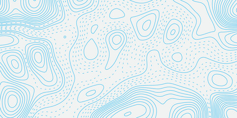 Generate an abstract background with light blue topographic contour lines on a white surface, creating a smooth, flowing pattern that resembles elevation maps or fluid dynamics.